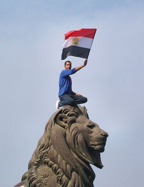 埃及的斗争既受到国际革命运动的启发，也随后启发了其他世界运动。//图片来源：Kodak Agfa