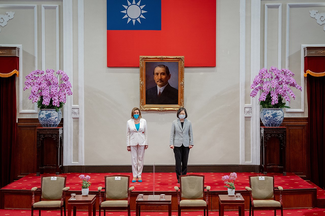 Pelosi Tsai Image 總統府