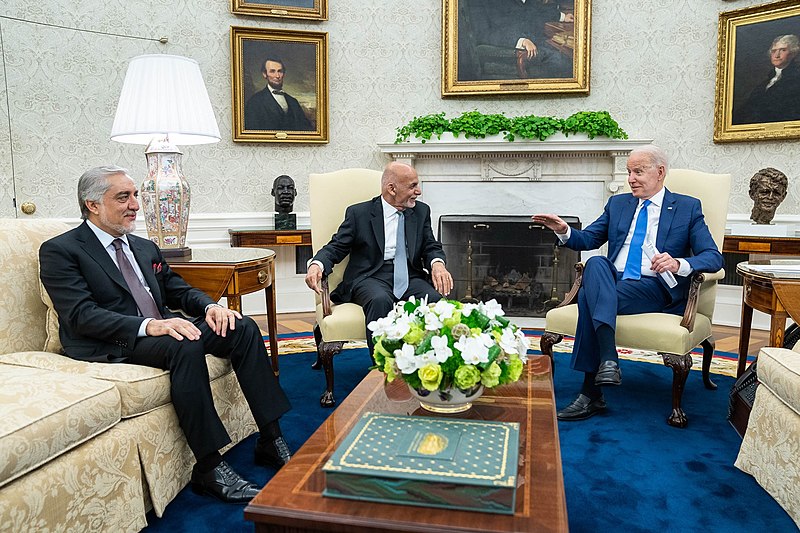 Biden and Ghani Image public domain
