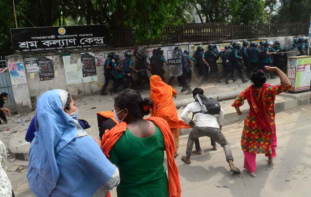 Bangladesh garmant protest 5