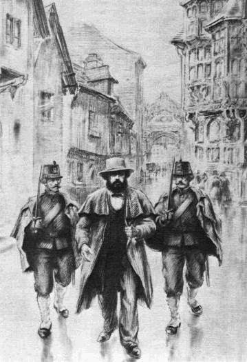 01 Karl Marx arreted in Brussels Image public domain