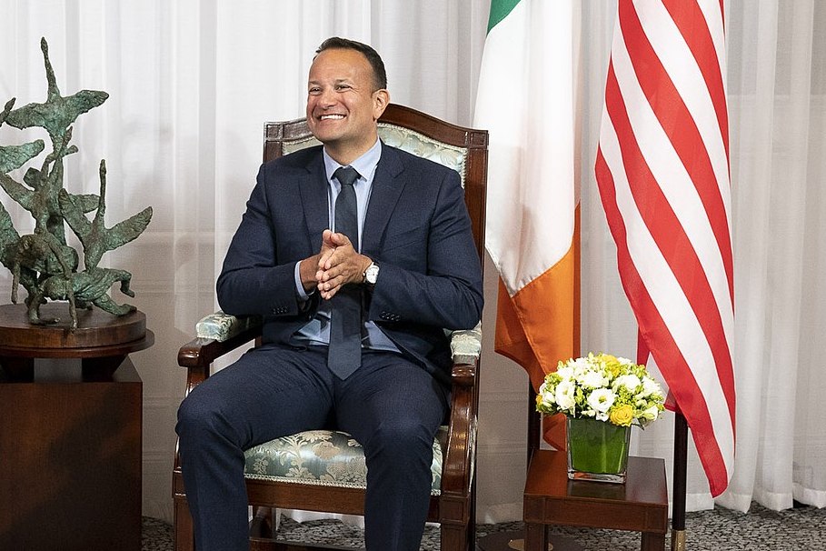 President Trump Meets with the Taoiseach of Ireland public domain