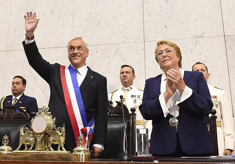 Piñera asume como Presidente de Chile Image Government of Chile