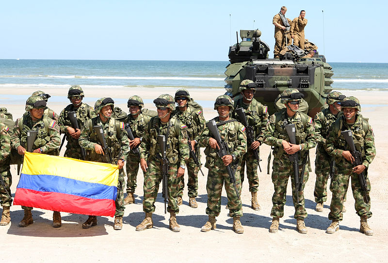Colombian military Image CWO Keith A. Stevenson