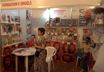Frederick Engels Foundation stand