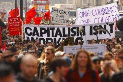 Capitalism isn't working. Photo: Jeff McNeill