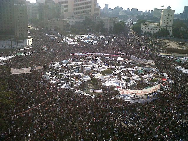 Tahrir Square Image Mona Wikimedia Commons