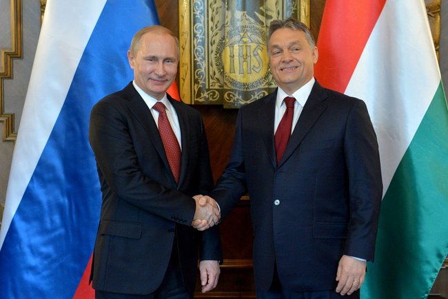 Vladimir Putin Viktor Orbán Hungary image Presidential Press and Information Office