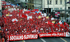 Massive workers’ rally in Slovenia – threat of a general strike to come