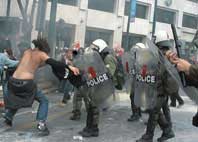 Greek government uses military-police methods against protesting youth