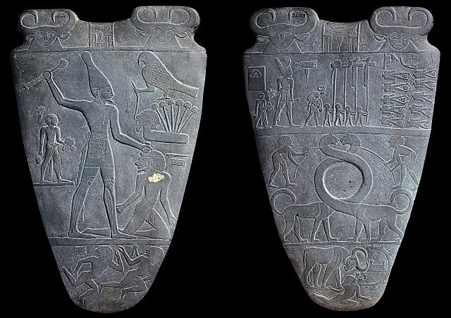 Narmer Palette Image public domain