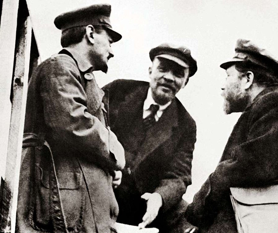Lenin Trotsky Image Public Domain