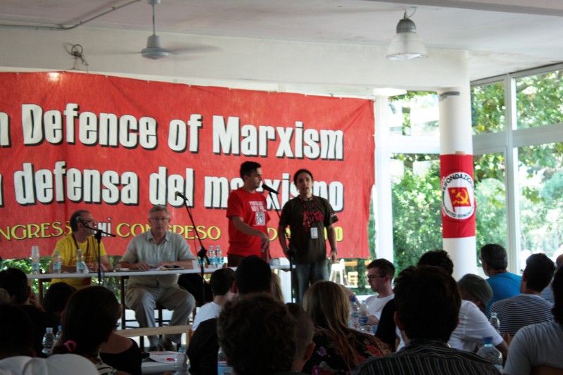 Comrade Leonardo Badell from Venezuela.