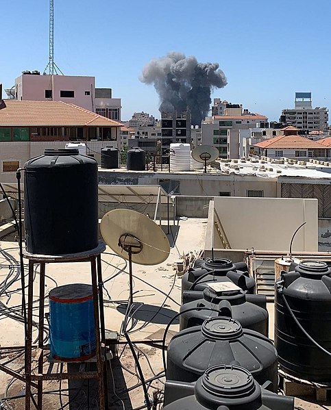The Israeli bombing of Gaza Image Osps7