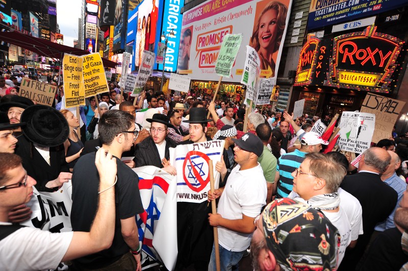 Rally in New York yesterday 1 June. Photo by  asterix611.