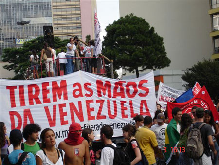 Marxist Left of the PT on recent anti-Bush rally in Sao Paulo