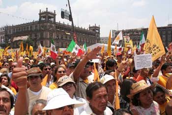 Mexico: mass protest against electoral fraud acquires insurrectionary proportions