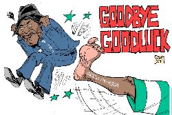 goodbye goodluck nigeria-Latuff