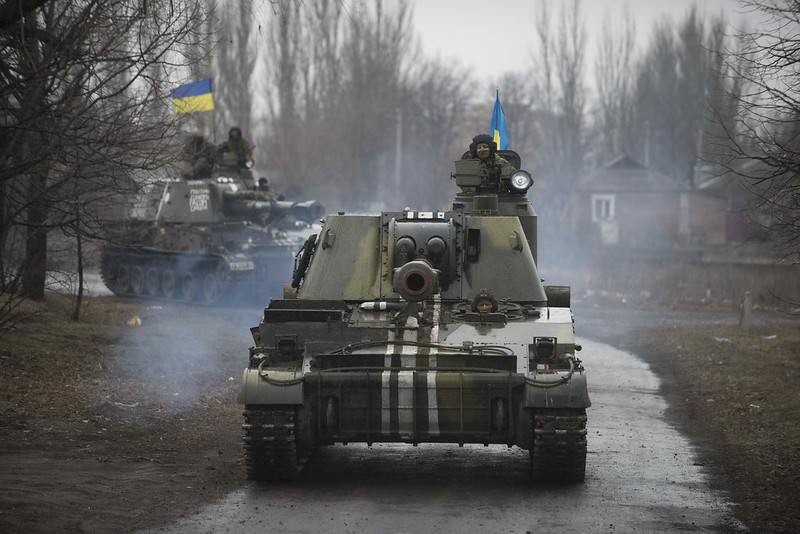 ukraine tanks Image OSCE Flickr