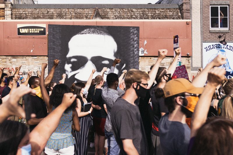 George Floyd Uprising BLM Protest Fist Black Lives Matter Image Lorie Shaull Flickr