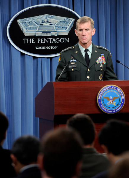 General McChrystal. Photo by Master Sgt. Jerry Morrison.