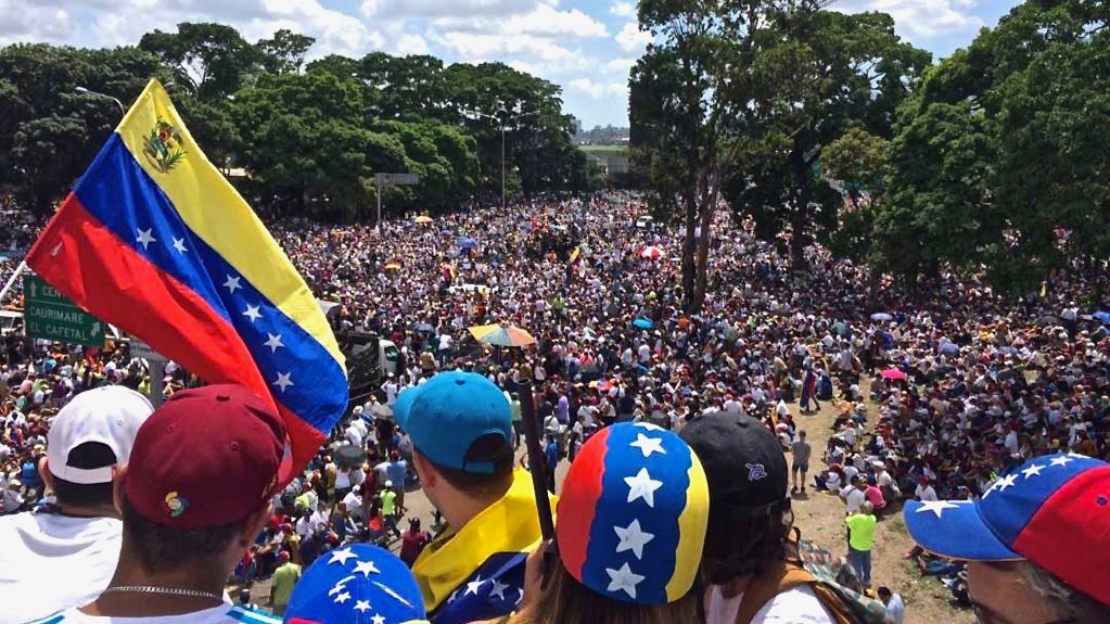 Venezuela opposition march Image public domain