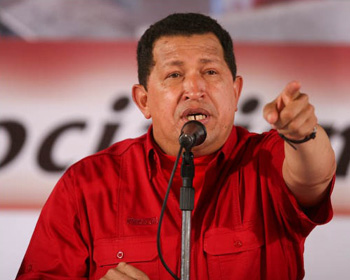 Chavez (photo by 'Inmigrante a media jornada' on flickr)