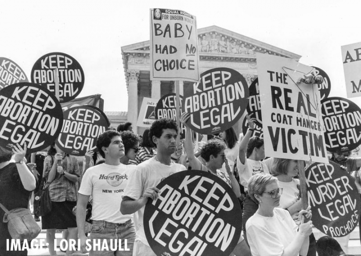 Keep abortion legal Image Lori Shaull