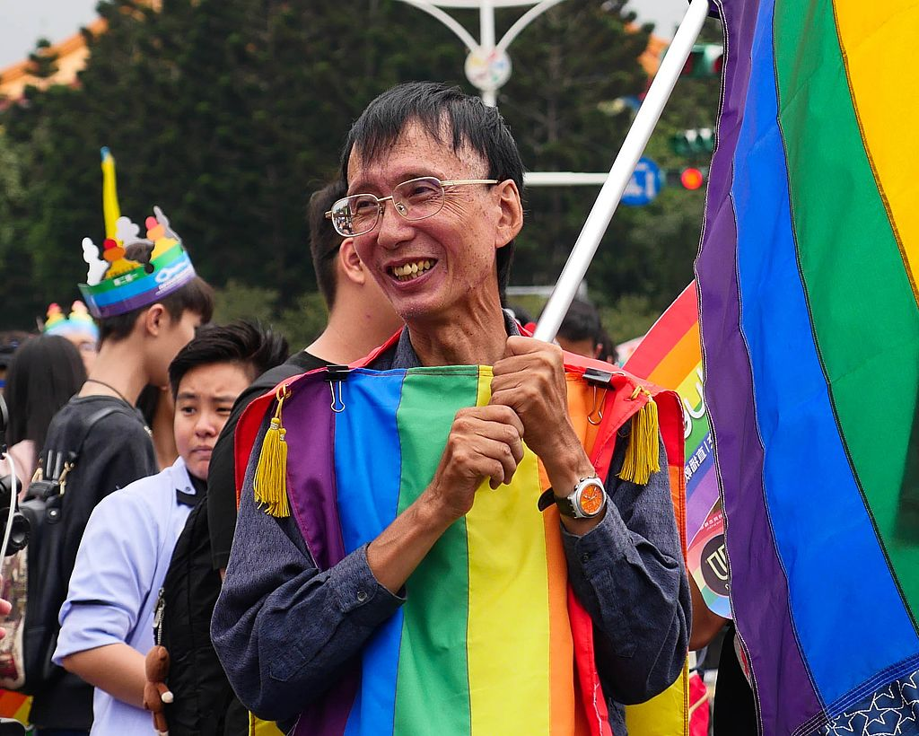 Chi Chia wei one of the first openly gay people in Taiwan and longtime LGBTQ rights activist image public domain