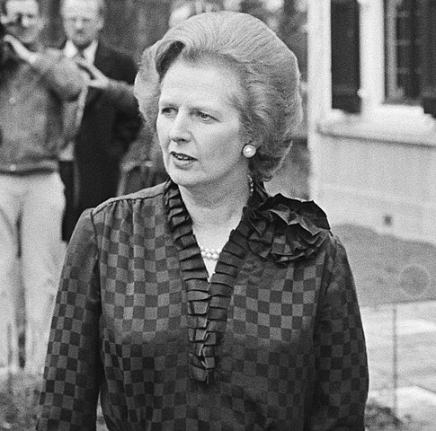 Margaret Thatcher in 1981 Image public domain