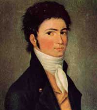 Beethoven as a young man