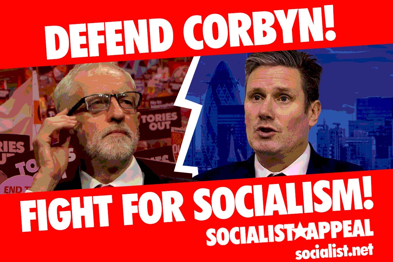 Defend Corbyn Fight for Socialism website
