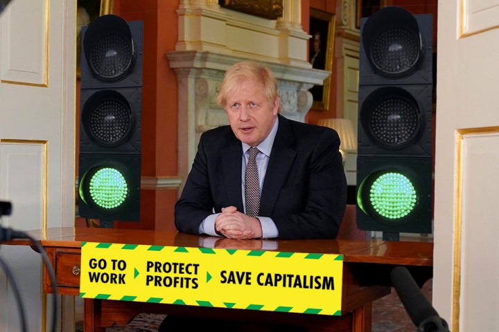 Boris save capitalism Image Socialist Appeal