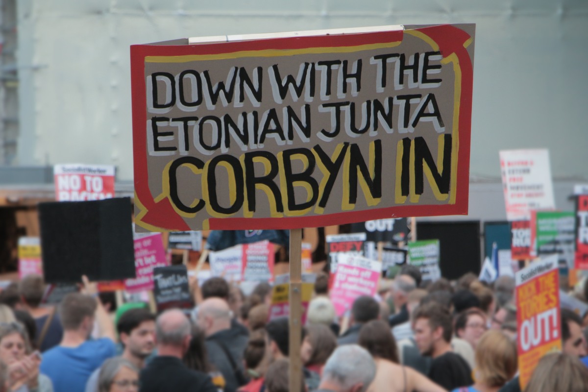 Corbyn in Etonian Junta