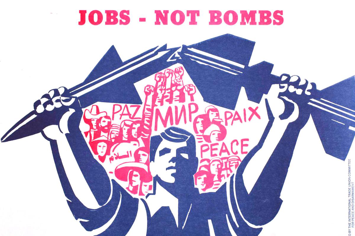 JobsNotBombs Image public domain