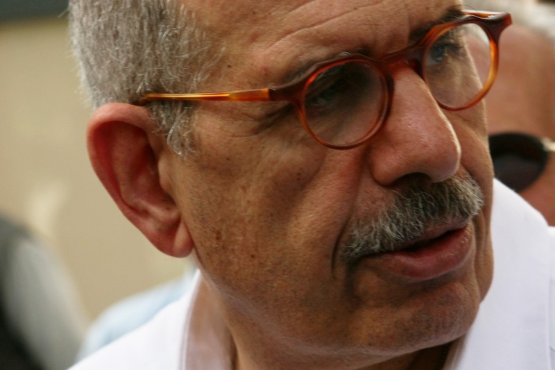 Mohamed ElBaradei. Photo Elijah Zarwan