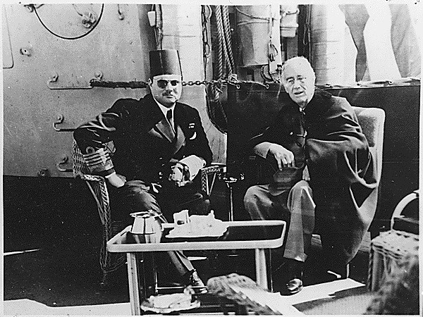 King Farouk and Franklin D. Roosevelt