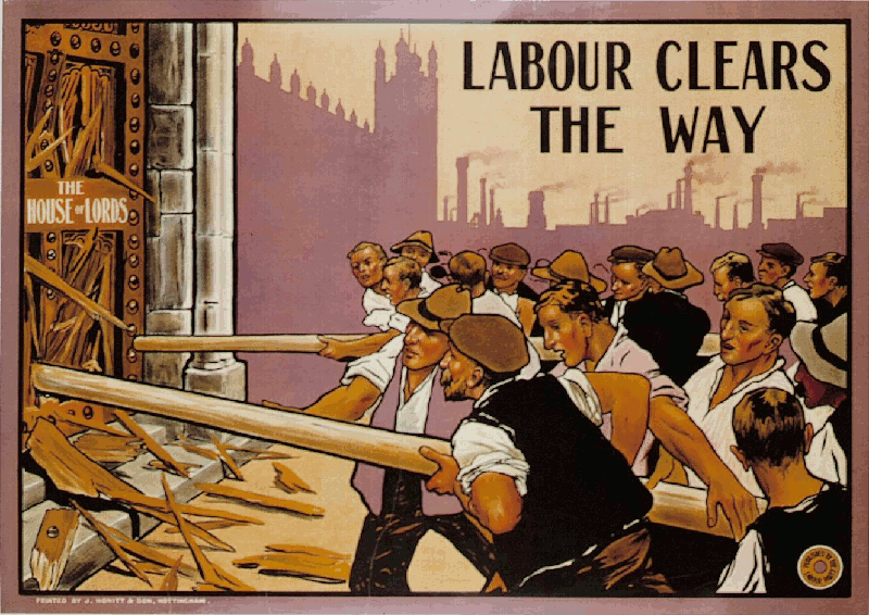 1909 election poster.