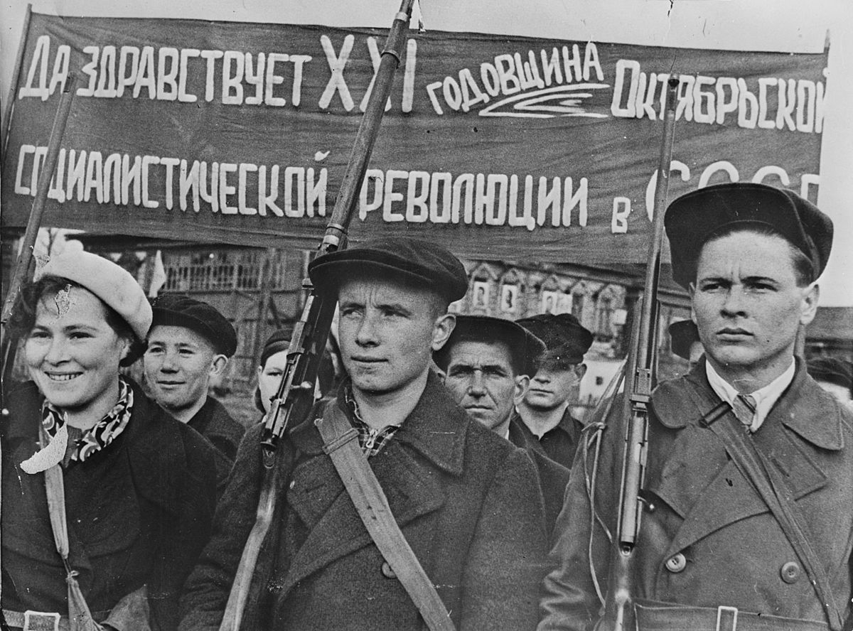 Anniversary of the October Revolution in the USSR, 1938 - Photo: Public Domain
