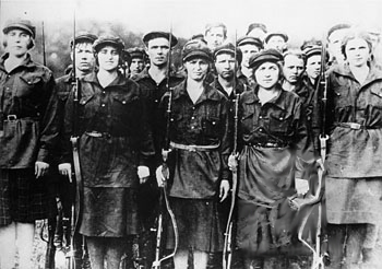 Women of the Red Army - Photo: Public Domain