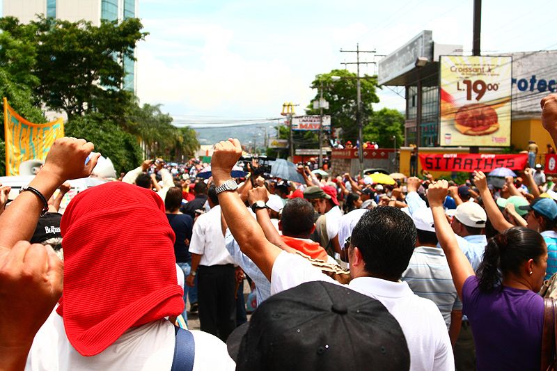 Honduras political crisis Image Flickr Yamil Gonzales