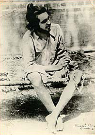 Bhagat Singh in jail at the age of 20