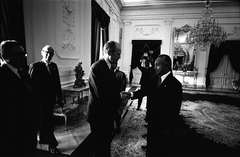 Suharto Ford Newsom and Kissinger Image public domain