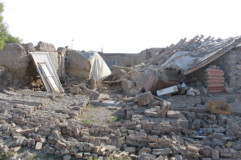 Unenforced masonry in Tabriz resulted in devastation during the 2012 quake Image Mardetanha