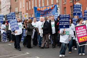 Dublin: 200,000 march against the crisis (Photo by infomatique on flickr)