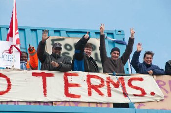 Visteon workers occupy plant