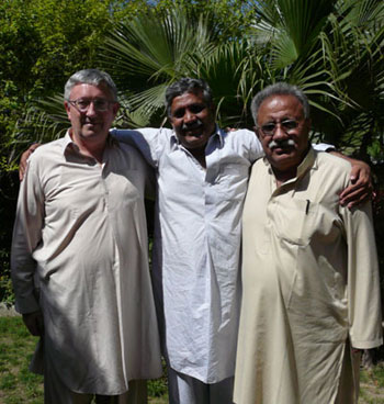 Alan Woods, Lal Khan and Jam Saqi