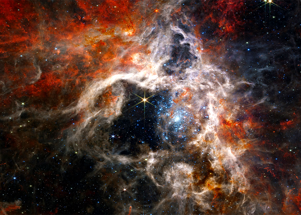 Tarantula Nebula Image JWST