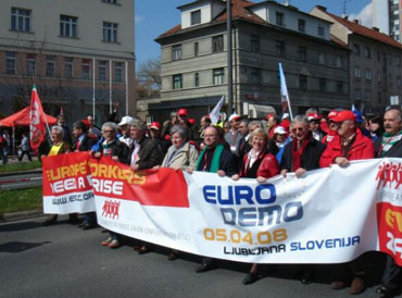 Demonstration Ljubljana