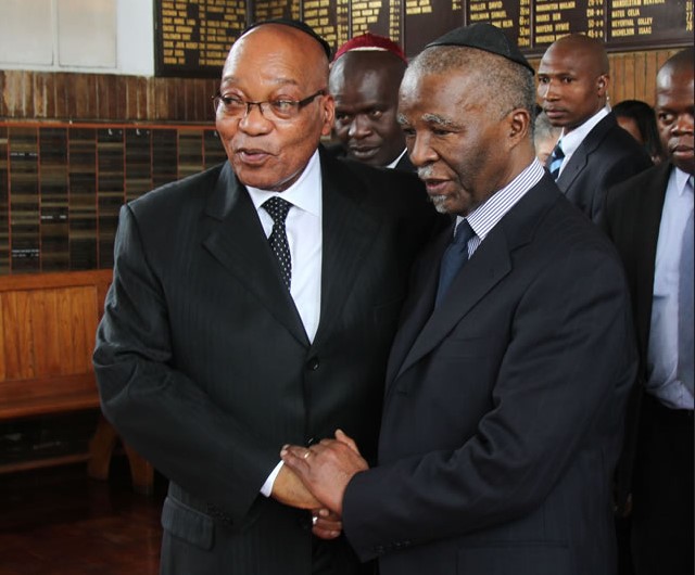 Mbeki Zuma Image GovernmentZA